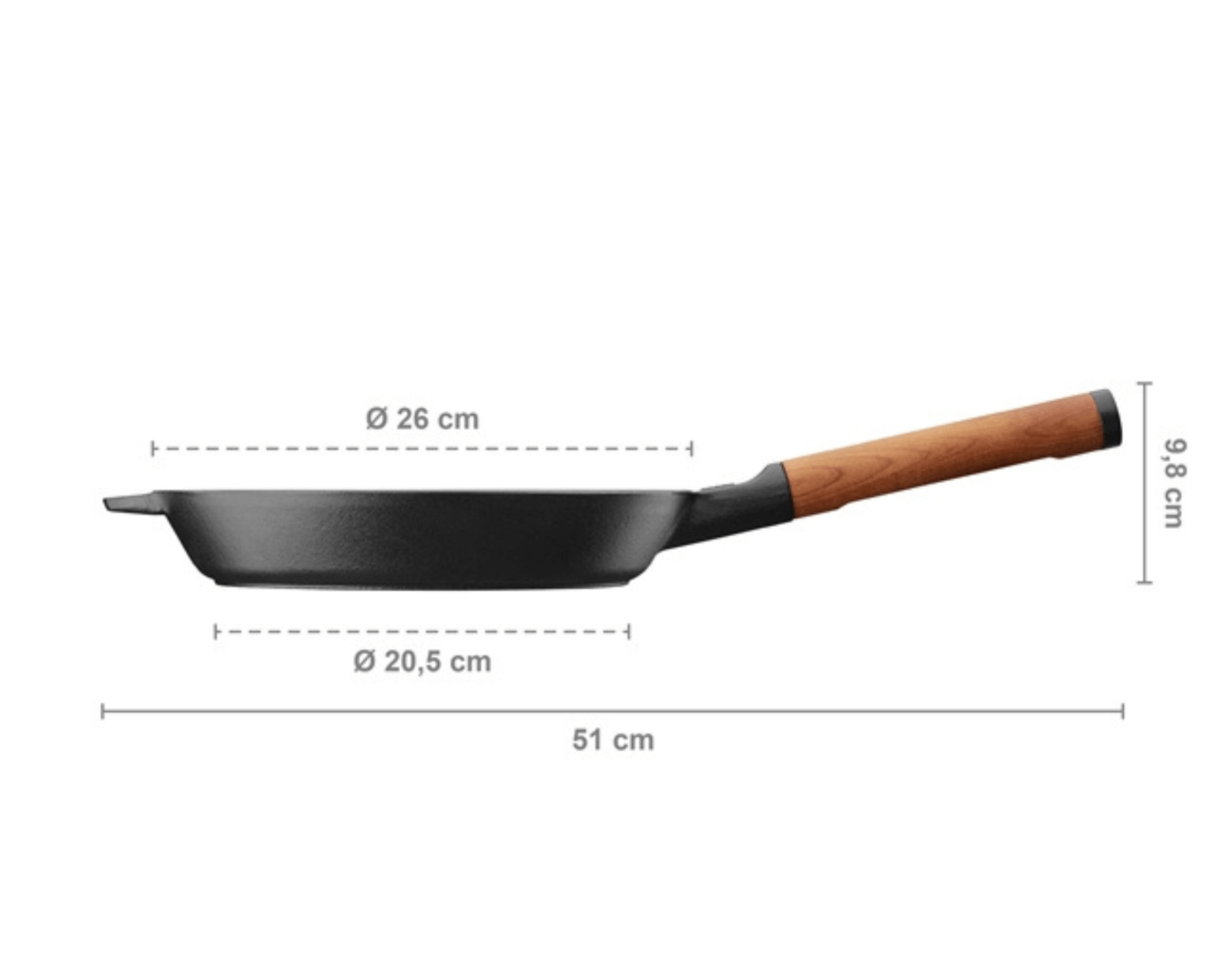 Norden Grillpfanne, 26 cm von Fiskars - kitchen - more.ch