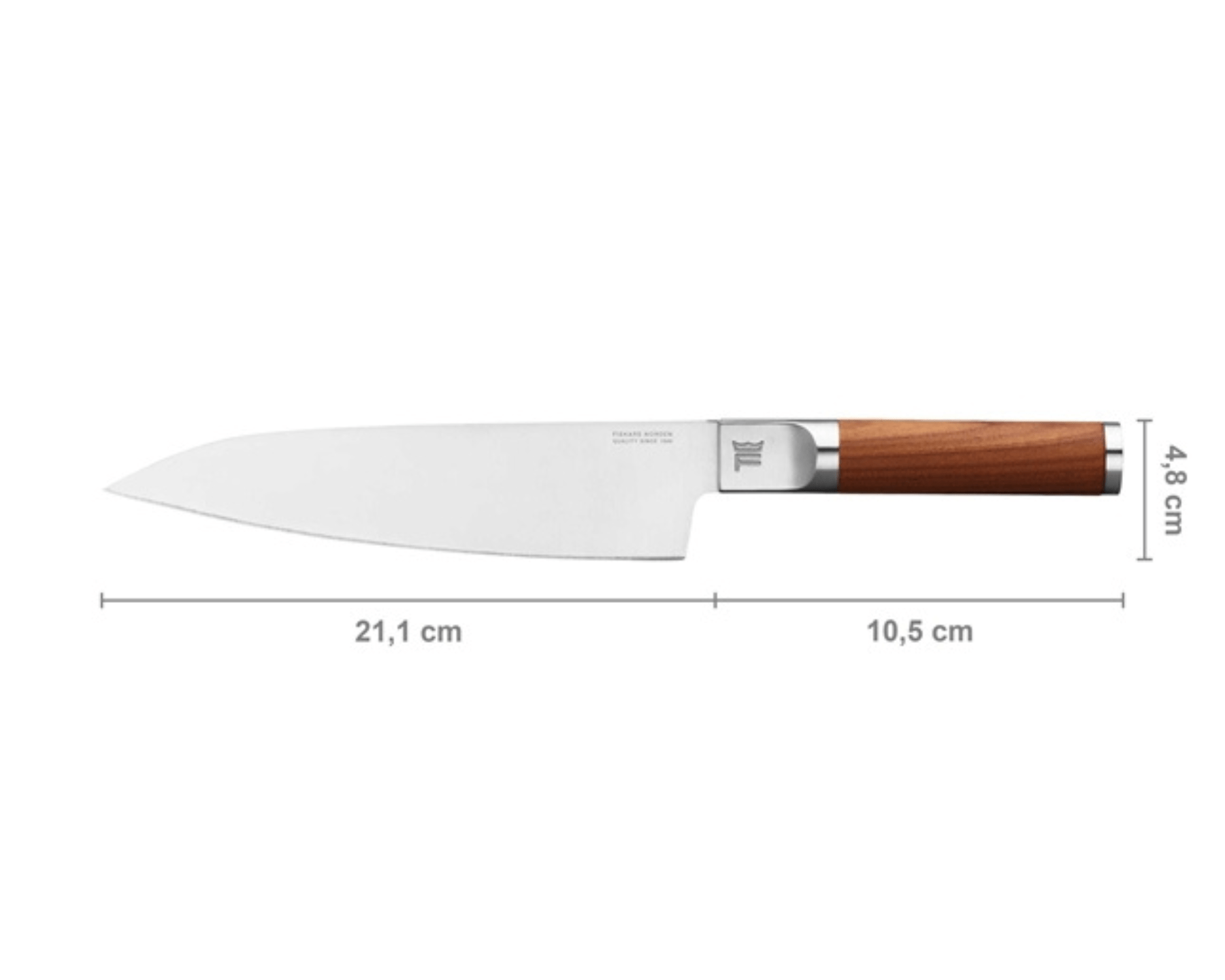 Norden Kochmesser, gross 21cm von Fiskars - kitchen - more.ch