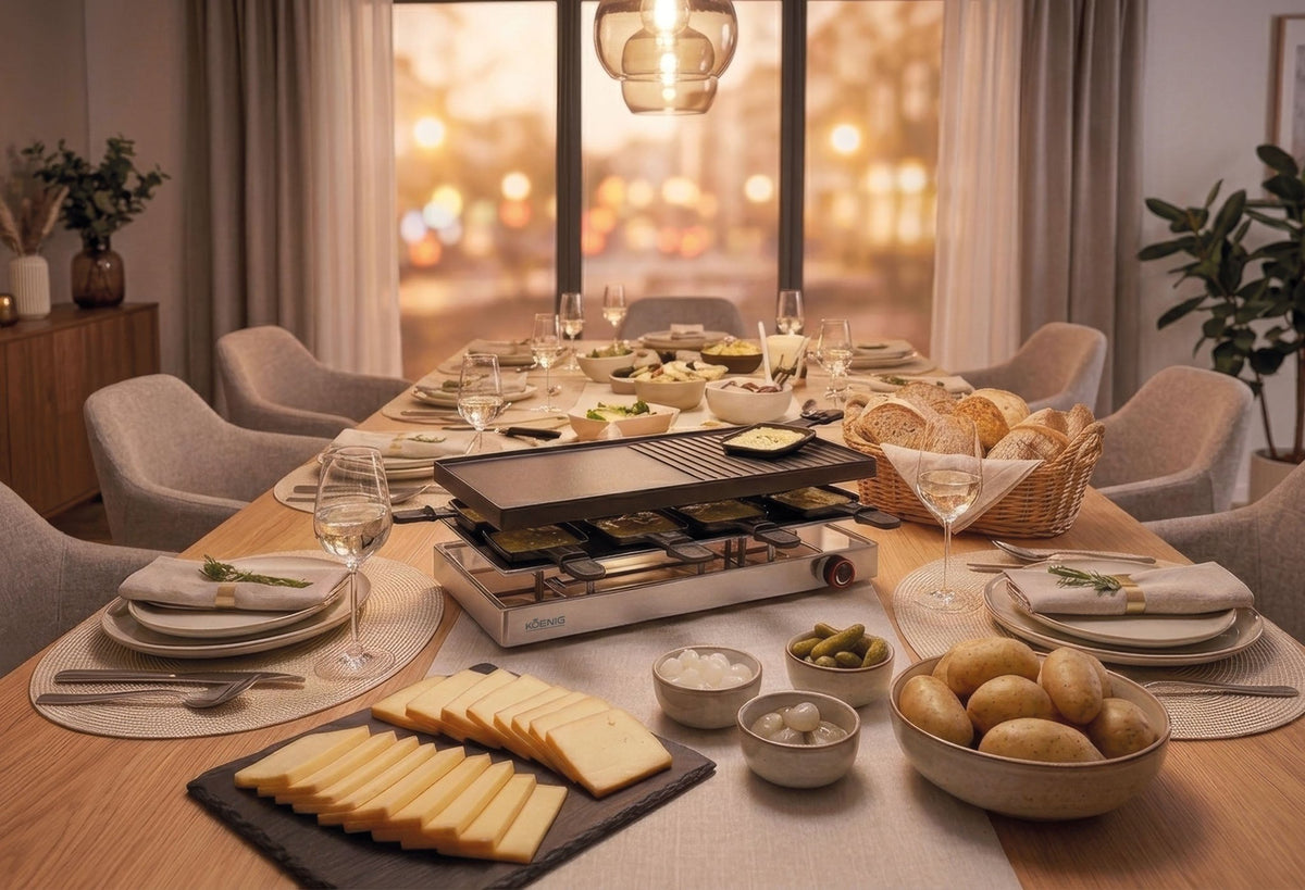 Raclette-Grill Elegance von KOENIG - kitchen-more.ch