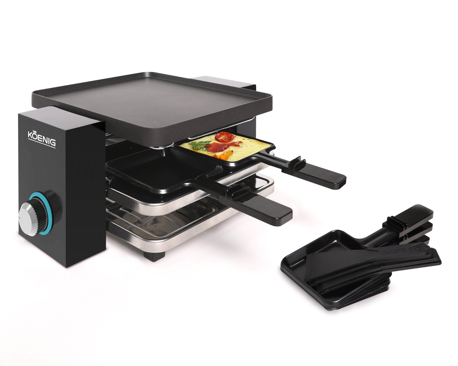 Raclette - Grill Piano Noir 4 - kitchen - more.ch