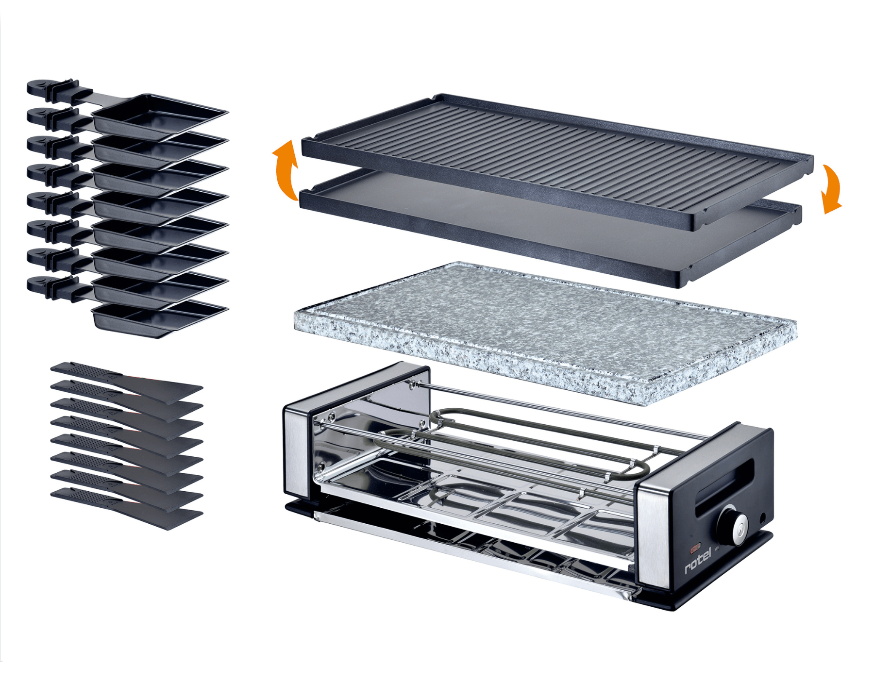 Raclette/Tischgrill für 8 Personen von rotel - kitchen - more.ch
