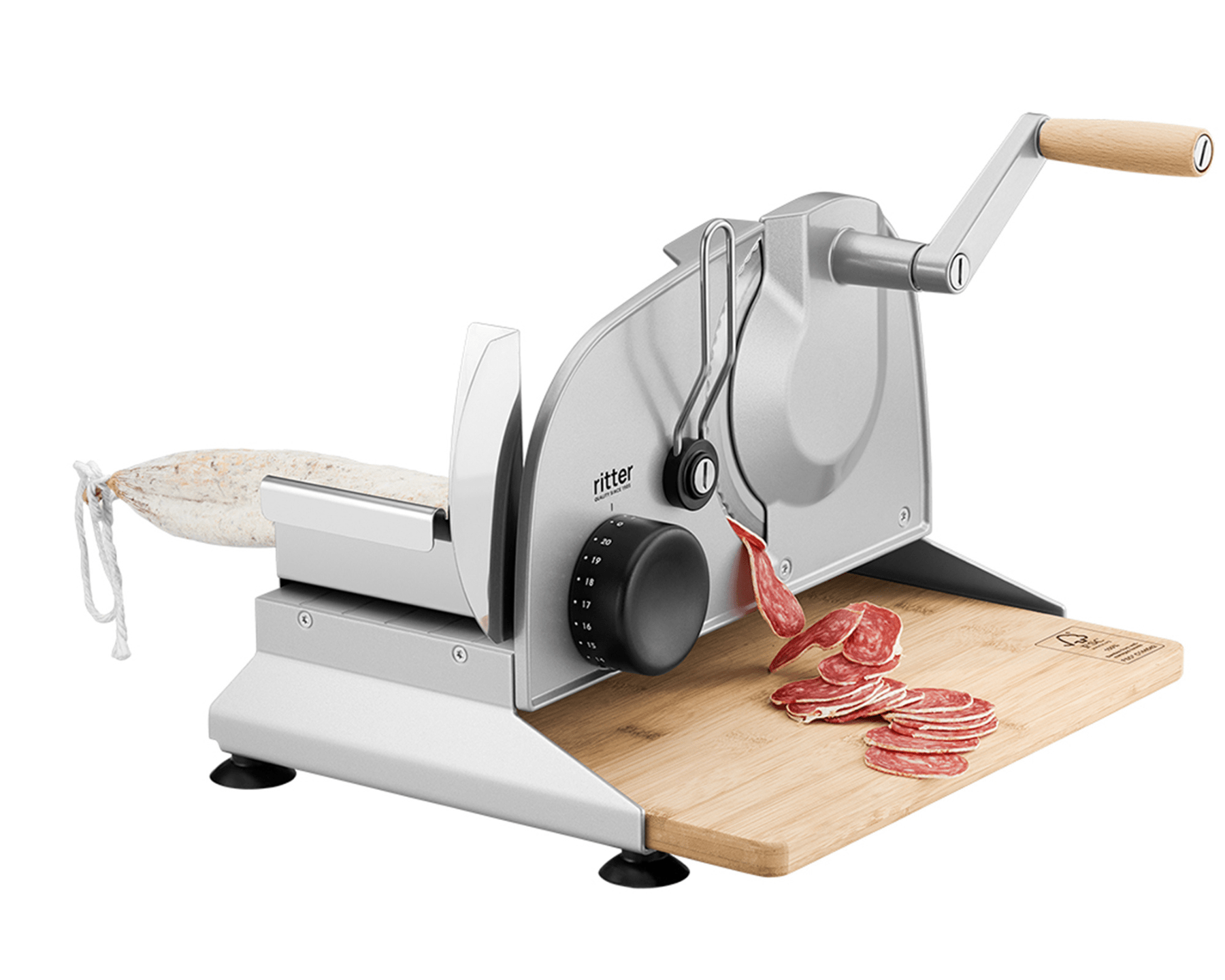 ritter Manueller Allesschneider piatto5 mit zwei Messern - kitchen - more.ch