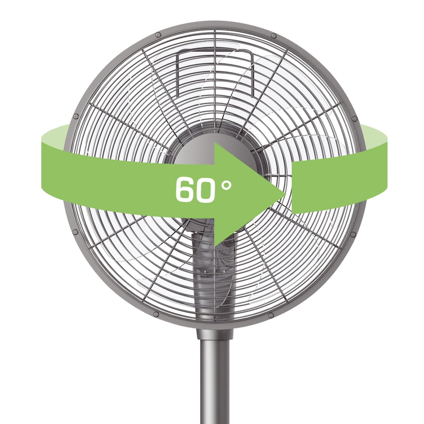 Standventilator Notos Grau von Stylies - kitchen - more.ch